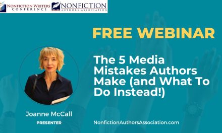 Webinar Replay: The 5 Media Mistakes Authors Make (and what to do instead!) with Joanne McCall