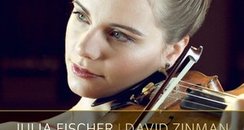 Julia Fischer Bruch Dvorak album cover