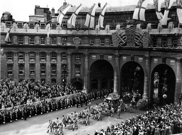 Queen Elizabeth II coronation 1953