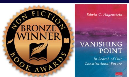 Book Award Winner: Vanishing Point: In Search of Our Constitutional Future by Ed Hagenstein