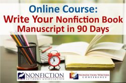 write your nonfiction book manuscript course